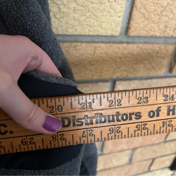 The North Face Jacket Boys Black Gray Fleece Polartec Full Zip Size Large - Picture 6 of 6